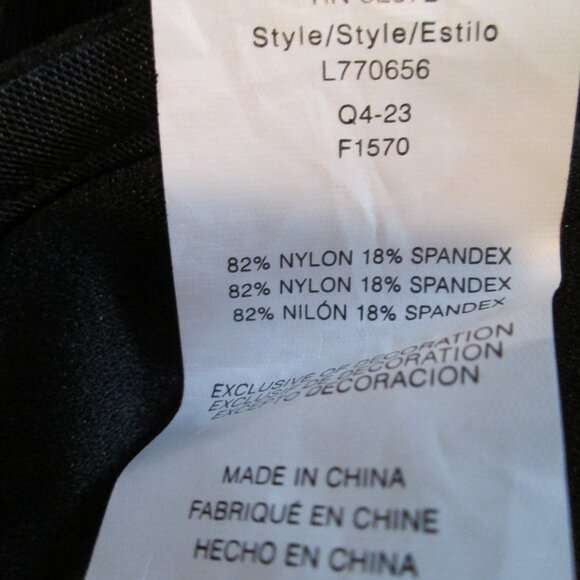 Island Escape Plus Size Floral-Print H-Back Tankini Top NWT Sz 20W - Picture 9 of 11